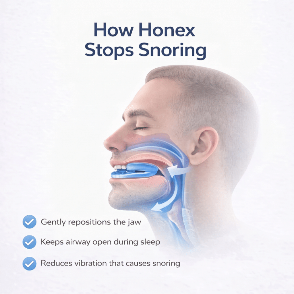 Honex Anti-Snoring Mouthpiece (Buy 1 Get 1 Free) - Official Retailer